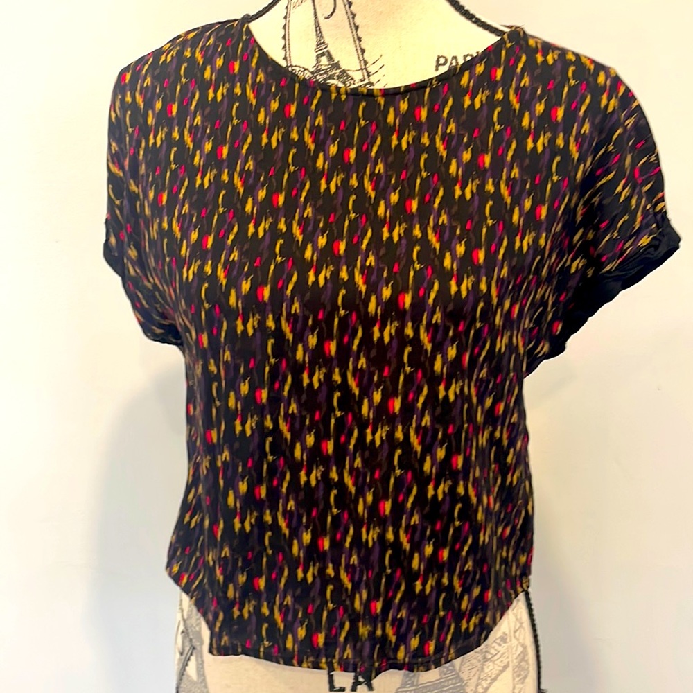 CUTE STRUCTURED COLOURFUL TOP